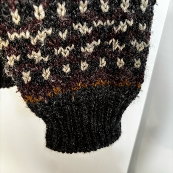 Urban Life Women’s Medium Wool Blend Sweater Multicoloured V-neck Preppy - Picture 7 of 9